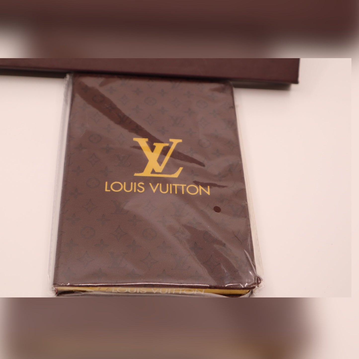 Custom LV Digital Tumbler Set with LV Stationery notebook and ballpoint pen included - LA Love Doctor